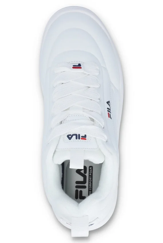White Superbubble Fila Trainer