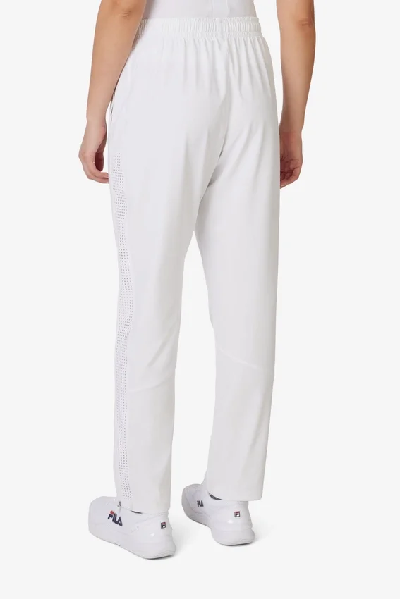 White Tennis Advantage Track Pant