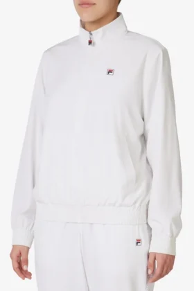 White Tennis Advantage Track Top