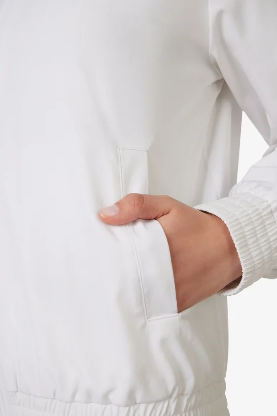 White Tennis Advantage Track Top