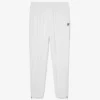 White Tennis Court Track Pant