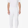 White Tennis Court Track Pant