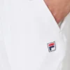 White Tennis Court Track Pant