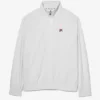 White Tennis Court Track Top