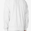 White Tennis Court Track Top