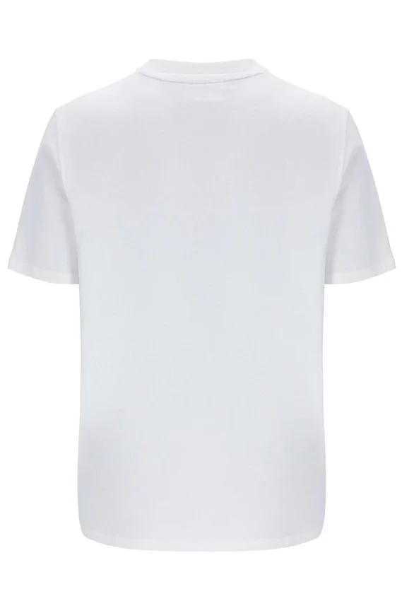 White Williams Contrast Piping T-Shirt