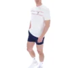 White Williams Contrast Piping T-Shirt