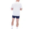 White Williams Contrast Piping T-Shirt