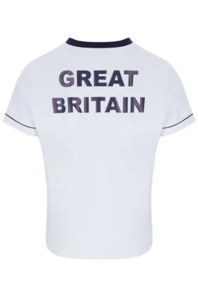 White Women’s Tennis GB T-Shirt