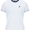 White Women's Tennis T-Shirt
