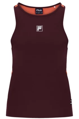 Wine Women’s Sleeveless Tennis Top