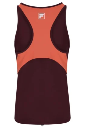Wine Women’s Sleeveless Tennis Top