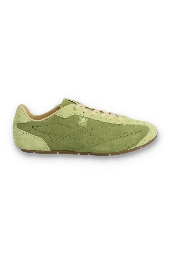 Women's Green Suede Ritmo Trainer