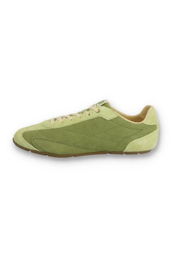 Women's Green Suede Ritmo Trainer
