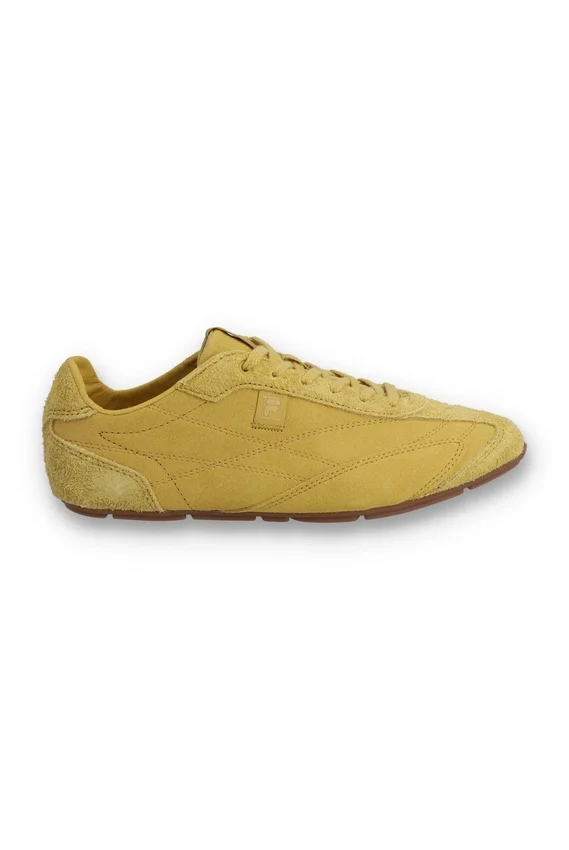 Women's Yellow Suede Ritmo Trainer