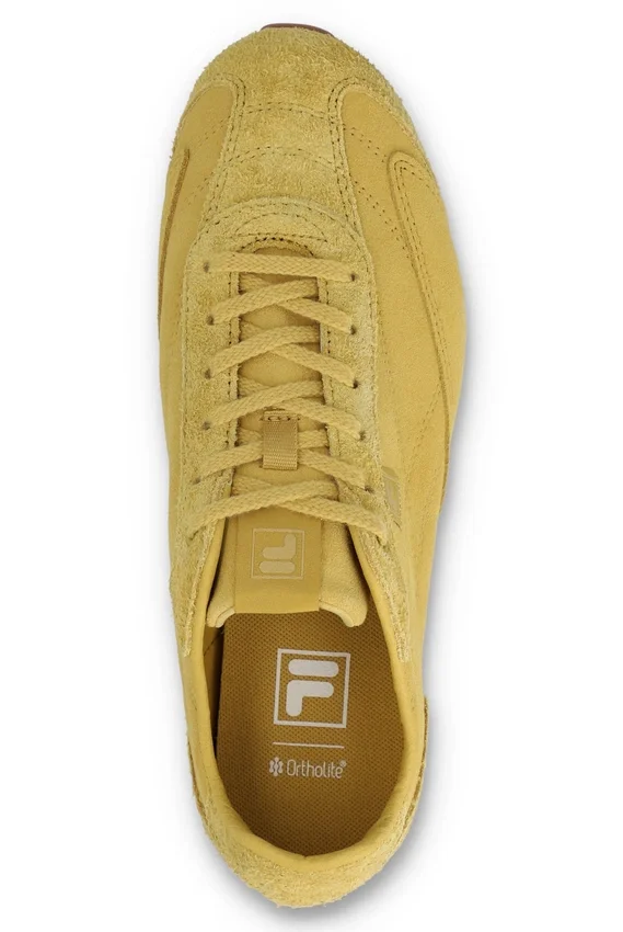 Women's Yellow Suede Ritmo Trainer