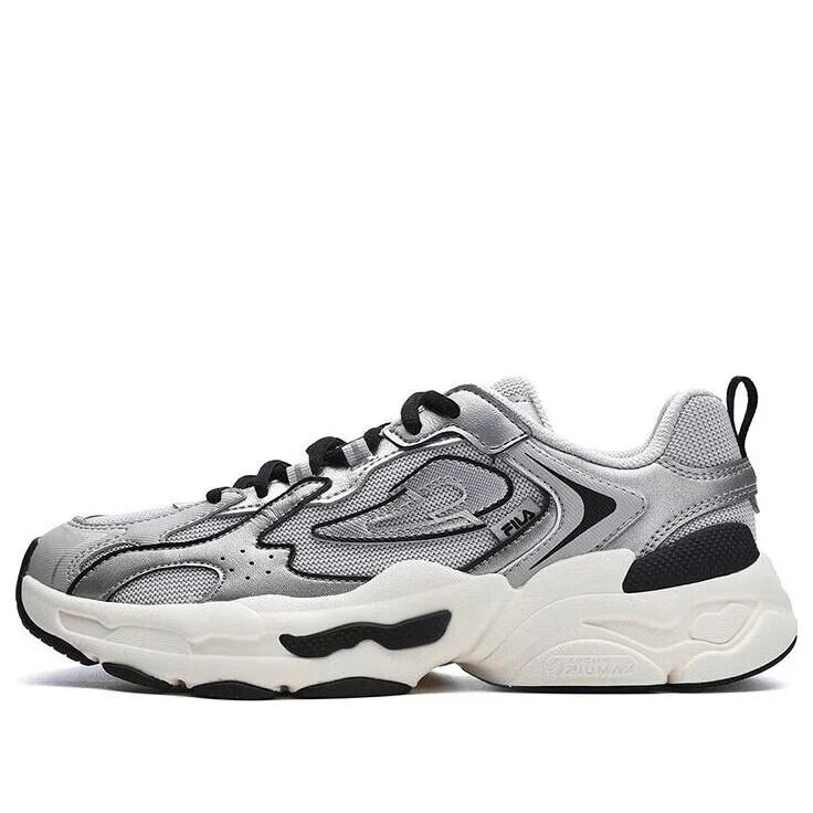 Y2k 3M Sneakers "Grey Silver Black"