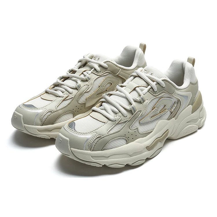 Y2k 3M Sneakers "White Beige"