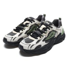 Y2K 3M Sneakers “White Black Green”