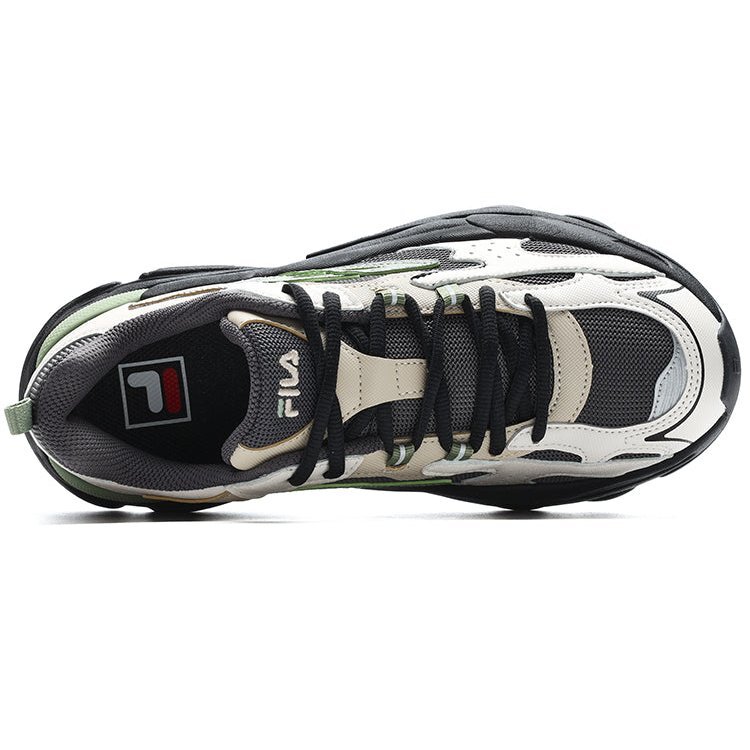 Y2K 3M Sneakers "White Black Green"