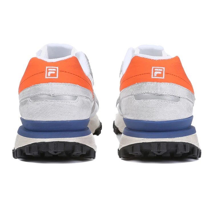 Zagato Washing Low Top Running Shoes Grey/Orange/Blue
